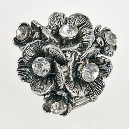 RA116: Floral Stretch Ring