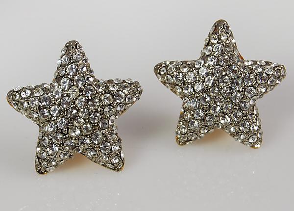 EA481: Austrian Crystal Star Earrings