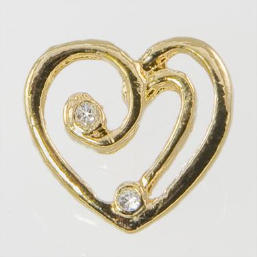 TA552: Golden Heart Tac w/ Crystal