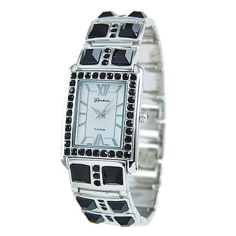 WA109: Designer Crystal Cuff Watch