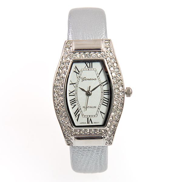 WA158: Silver Cuff Watch