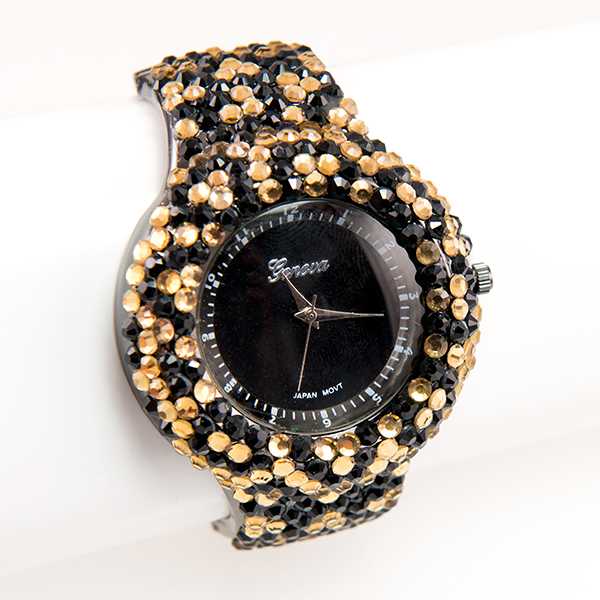 WA168: Exotic Animal Inspired Crystal Watch