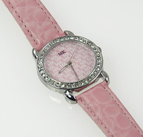 WA88: MK Crystal Watch in Silver